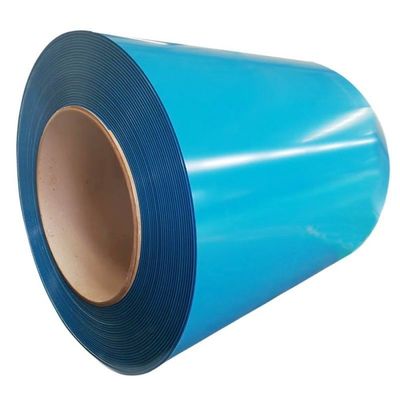 Material de seguridad PPGI bobinas de acero recubierto de color RAL9002/9006 con anchura 600-1250mm y Z121-Z180 recubrimiento