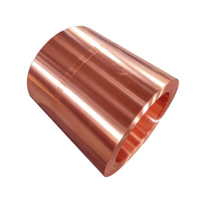 99% Cu Min Cobre de banda y bobina para productos con una amplia gama de opciones de ancho