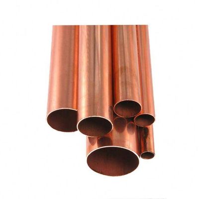 Tubo redondo de cobre con OD 1mm-914mm y Cu Min 99,9% directamente