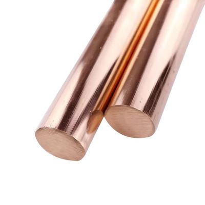 Materia prima Varilla de cobre para el servicio de curva y procesamiento de alto grado