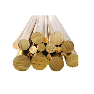 Duración 1-6m o como servicio de flexión de las materias primas 2m C1100 Varilla redonda de cobre Barras redondas planas de latón sólido