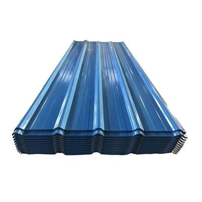 Duración de desenrollamiento 1800-2000 mm Hoja corrugada de acero galvanizado con garantía y material