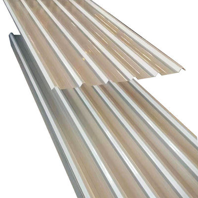 Variedad de colores Color revestido Galvanizado Corrugado Hoja de acero longitud 1400-1799mm Personalizado por KS Certificado