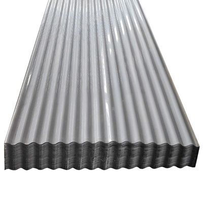 Materiales de servicio de procesamiento de descoladas Hojas de acero ondulado galvanizado para la fabricación de techos