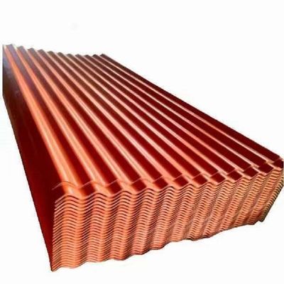 Certificado SNI Gi Hoja de acero corrugado galvanizado cubierto de techo personalizado con recubrimiento Z41-Z60 y Certificado SNI