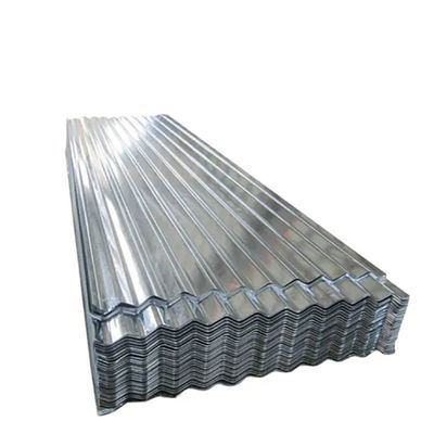 Pruebas estrictas de garantía de la hoja de techo de metal de acero corrugado galvanizado con revestimiento de grado DX51D y Z61-Z90