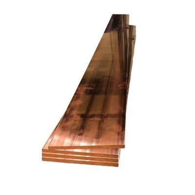 Placas de cobre pequeñas sin aleación para la industria de la decoración Una tonelada Pedido mínimo