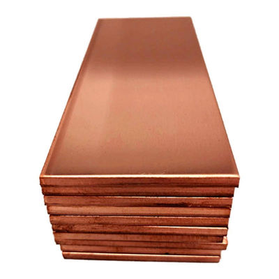 Placas de latón para la industria de la decoración 99,99% Pureza Durable y duradera