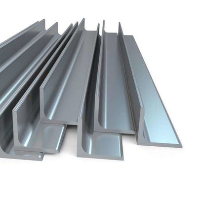 Barras de acero de ángulo de 75x75x8 mm con estándar AISI ASTM BS DIN GB JIS EN