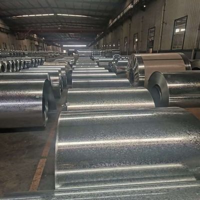 Dx51d Dx52d Dx53d bobina de acero galvanizado laminado en frío con superficie ligeramente engrasada en desde libre de impuestos