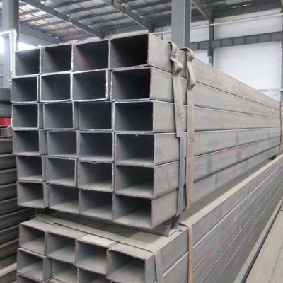 Tubo de pared gruesa Q195 Q215 Q235 Q255 Q275 Tubo cuadrado sin costuras de acero al carbono con tolerancia ± 1%