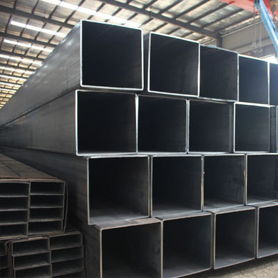 Tubo de pared gruesa Q195 Q215 Q235 Q255 Q275 Tubo cuadrado sin costuras de acero al carbono con tolerancia ± 1%