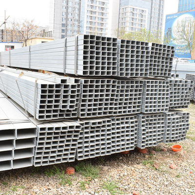 Resistencia a la corrosión superior 0,12 mm-6 mm espesor tubo y tubo de acero galvanizado cuadrado y sumergido en caliente con certificado ROHS