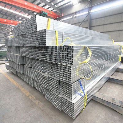 Resistencia a la corrosión superior 0,12 mm-6 mm espesor tubo y tubo de acero galvanizado cuadrado y sumergido en caliente con certificado ROHS