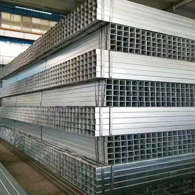 Resistencia a la corrosión superior 0,12 mm-6 mm espesor tubo y tubo de acero galvanizado cuadrado y sumergido en caliente con certificado ROHS