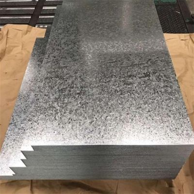 Gran inventario Dx51d Dx52d Dx53d Hoja de acero galvanizado con superficie ligeramente engrasada y tolerancia ± 1%