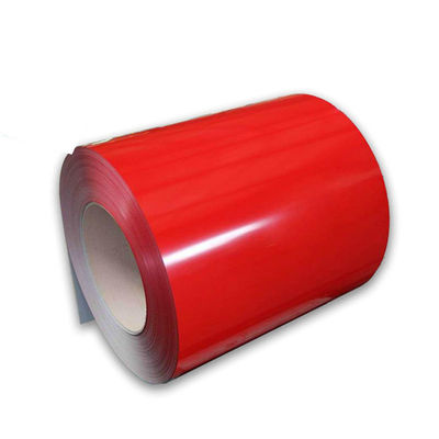 Hojas de corte estándar EN Galvanizado en caliente color de carril PPGI bobina de acero con y a precio