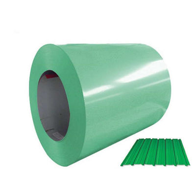 Bobina de acero galvanizado de color en los colores más populares con servicio de procesamiento de flexión y ancho de 600-1250 mm