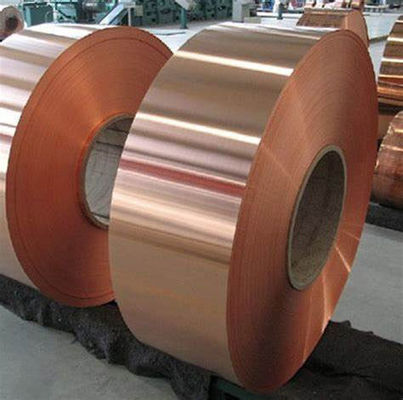 Coilar de cobre de ancho personalizado para aplicaciones industriales Ancho 1mm-2500mm o según los requisitos