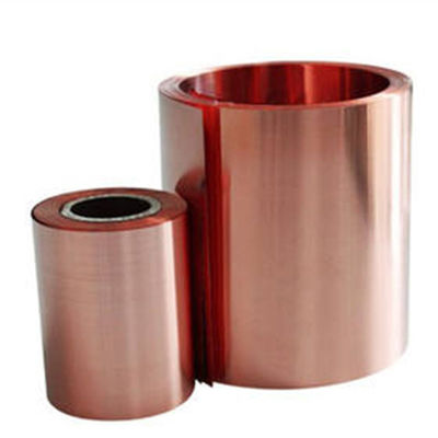1mm-2500mm ancho CDA110 bobina de cinta de cobre con ancho y materias primas personalizadas