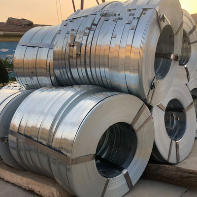 Banda de acero galvanizado de carbono con anchura personalizable de 9,8-850 mm y recubrimiento Z41-Z60