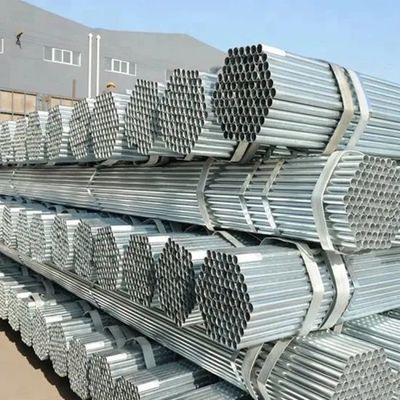 Performance S235JR Tubo de acero galvanizado con spangle regular y tolerancia de ±1%