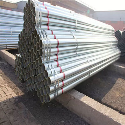 Tubos redondos de acero galvanizado con pruebas estrictas y garantía de la técnica de laminado en frío