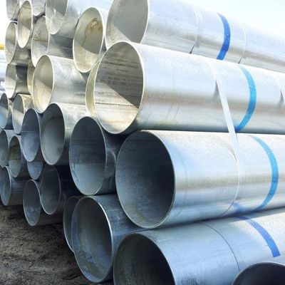 Tubos redondos de acero galvanizado con pruebas estrictas y garantía de la técnica de laminado en frío