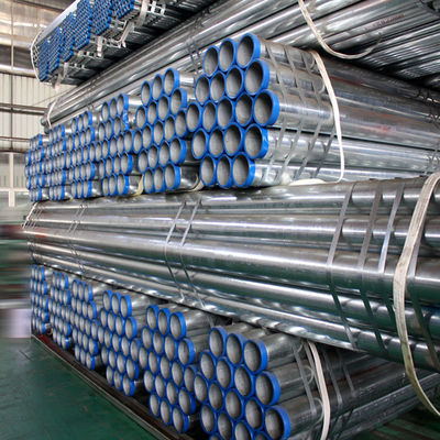 Tubos redondos de acero galvanizado con pruebas estrictas y garantía de la técnica de laminado en frío