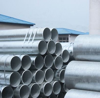 Tubos redondos de acero galvanizado con pruebas estrictas y garantía de la técnica de laminado en frío
