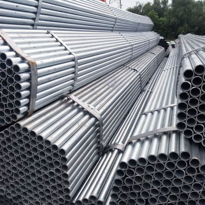 Pruebas estrictas Dx51d Dx52d Dx53d Galvanizado Apl Apolo tubo redondo de acero suave 0.5 para basado en la técnica de laminado en frío