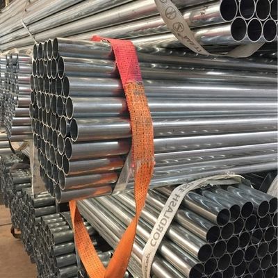 Tubo de acero galvanizado 48 3 con pruebas estrictas y espangle regular basado en la técnica laminada en frío