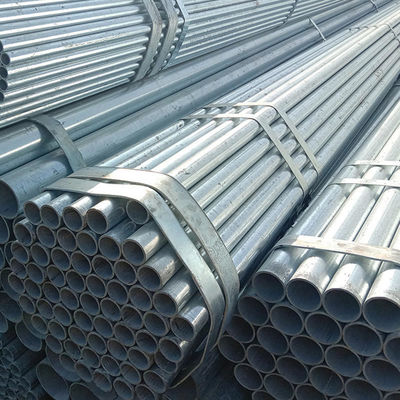 Tubo de acero galvanizado 48 3 con pruebas estrictas y espangle regular basado en la técnica laminada en frío
