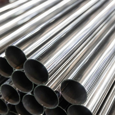 Gran inventario de tubos de acero inoxidable de la serie 200 300 400 500 600 301 para uso sin aleación y tipo de línea de soldadura sin costura ERW