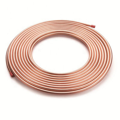Tubo de cobre de 14 mm asequible con 0,3 mm-80 mm de diámetro exterior y 1 mm-220 mm de espesor de pared