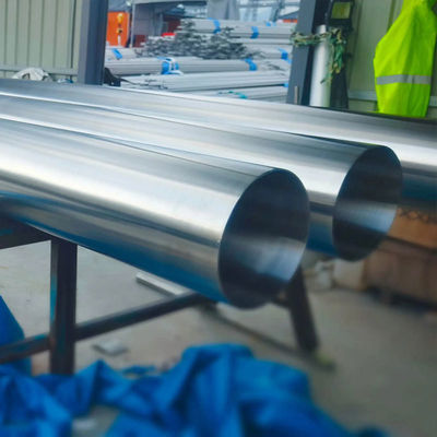Gran inventario de tubos de acero inoxidable sin costura ASTM A312 para en 200 300 400 500 600 serie forma de sección redonda