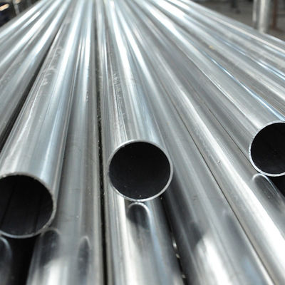 Gran inventario de tubos de acero inoxidable sin costura ASTM A312 para en 200 300 400 500 600 serie forma de sección redonda