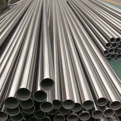 Gran inventario de tubos de acero inoxidable sin costura ASTM A312 para en 200 300 400 500 600 serie forma de sección redonda