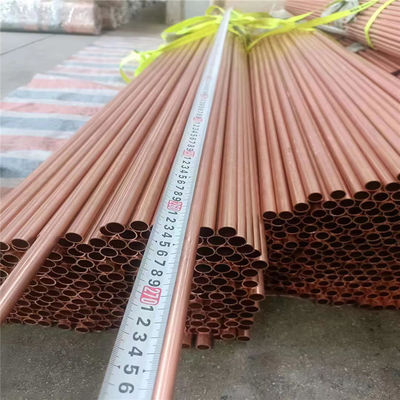 Servicio de procesamiento de tuberías de cobre de pared fina con un grosor de pared de 1 mm-220 mm y de desenrollamiento