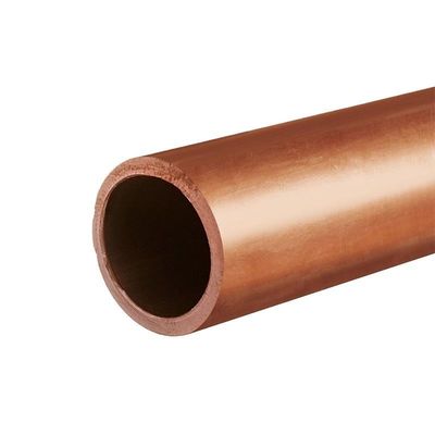 Tubos de cobre 0,71 espesor para soldadura grado C1100 C1200