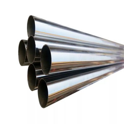 Tubo de acero inoxidable de 0,6 mm de espesor con acabado de superficie 2B 2D BA 2BB No.3 No.4