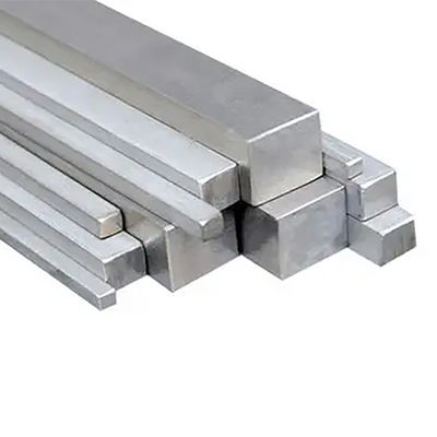 Barras cuadradas de acero inoxidable de la serie 200 300 400 500 600 de 10 mm con tolerancia ± 1% y estándar ASTM