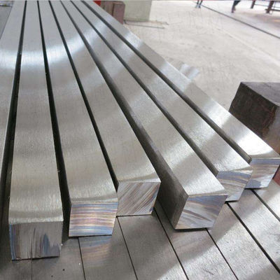 Barras cuadradas de acero inoxidable de la serie 200 300 400 500 600 de 10 mm con tolerancia ± 1% y estándar ASTM