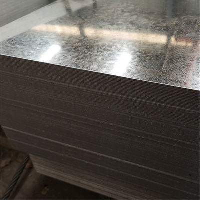 Dx51d Dx52d Dx53d Hoja de acero galvanizado en caliente de 0,35 mm con técnica ligeramente engrasada basada en la técnica de laminado en frío