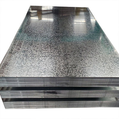 Dx51d Dx52d Dx53d 0,12 mm-6,0 mm de espesor Piel de acero galvanizado con servicio de procesamiento de perforación y espanguilla regular
