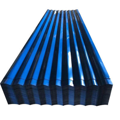 Hoja de techo galvanizado de mediano duro Hoja de acero corrugado con personalización y procesamiento de flexión