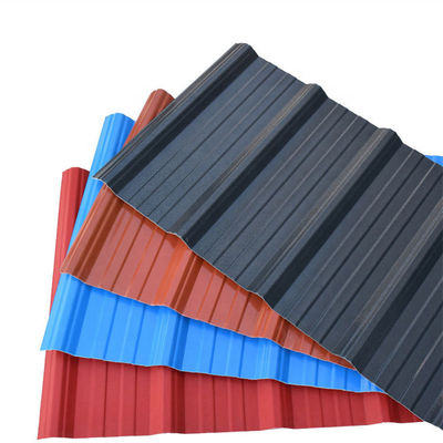 Personalización de chapa de acero corrugado galvanizado PPGI PPGL con recubrimiento Z41-Z60 y tolerancia ± 1%