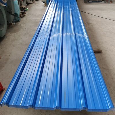 Personalización de chapa de acero corrugado galvanizado PPGI PPGL con recubrimiento Z41-Z60 y tolerancia ± 1%