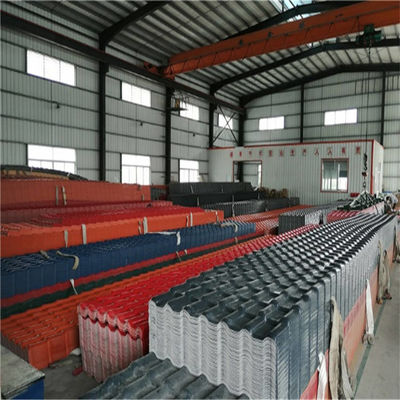Personalización de chapa de acero corrugado galvanizado PPGI PPGL con recubrimiento Z41-Z60 y tolerancia ± 1%