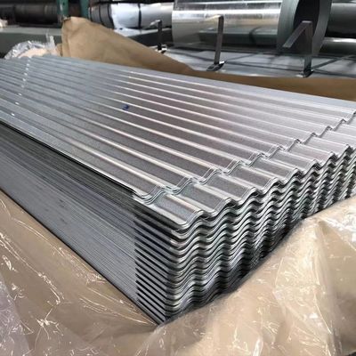 Pruebas estrictas de garantía de la hoja de techo de color galvanizado con espangles regulares y dureza total